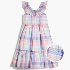 Crewcuts Pink and Blue Sundress Sleeveless Casual